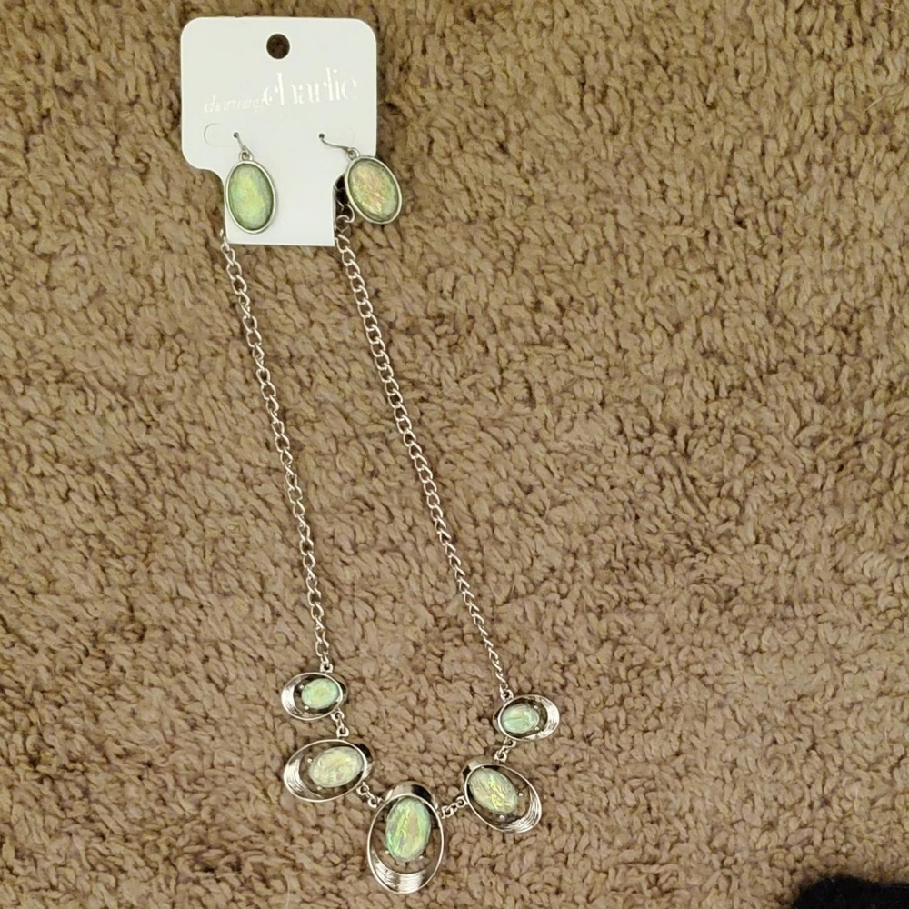 Charming Charlie Earring and Necklace set